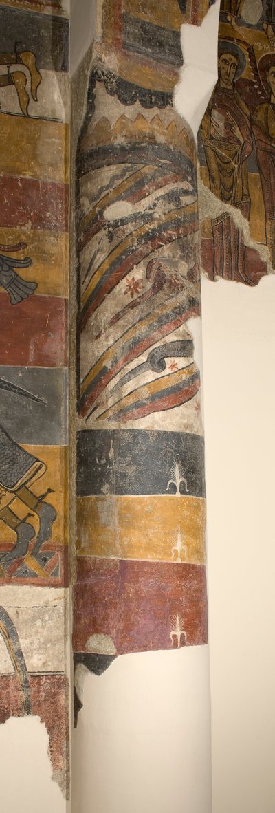 Eje y capitel decorados de Santa María de Taüll de Unbekannt Unbekannt